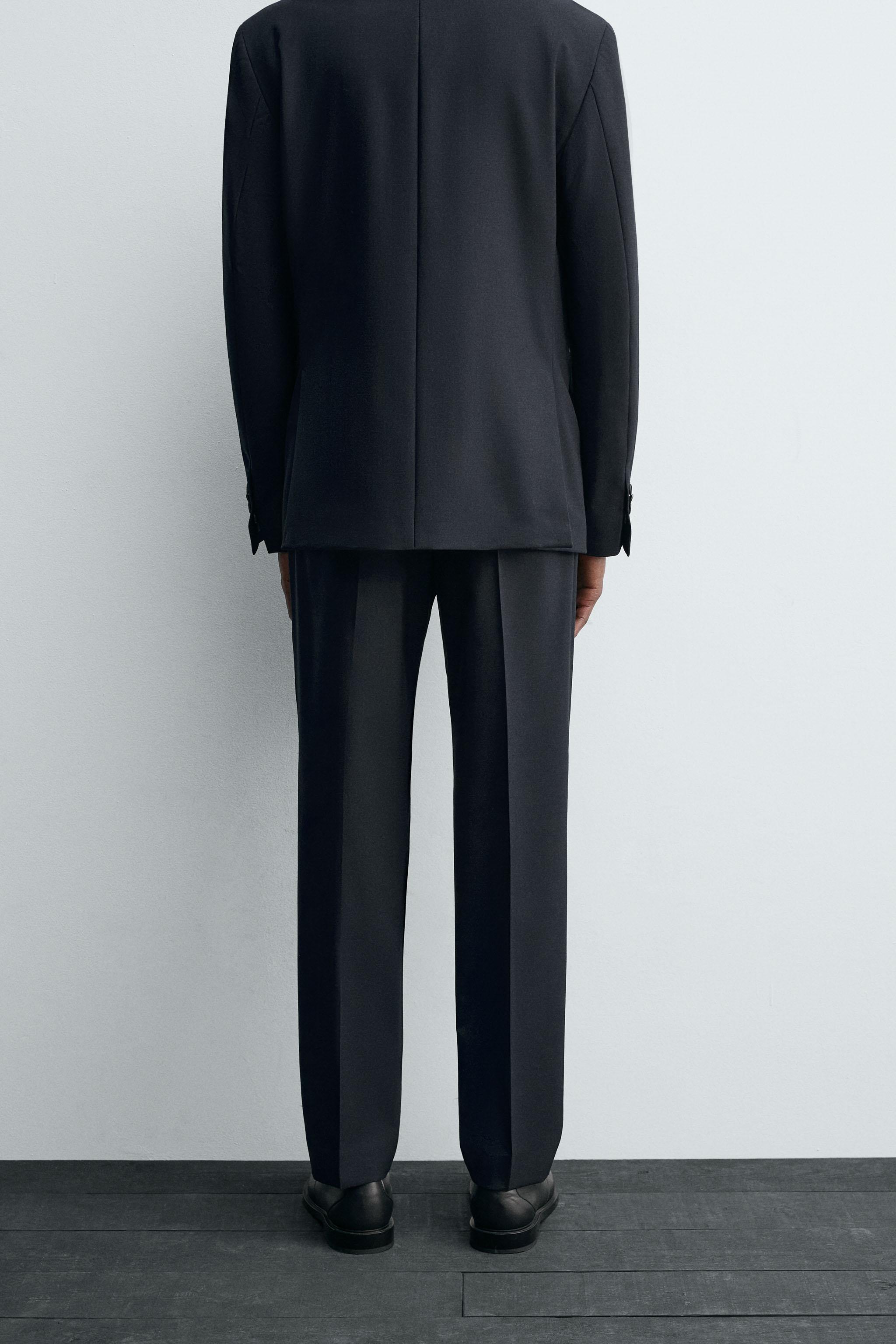 PANTALON DE COSTUME 100 % LAINE